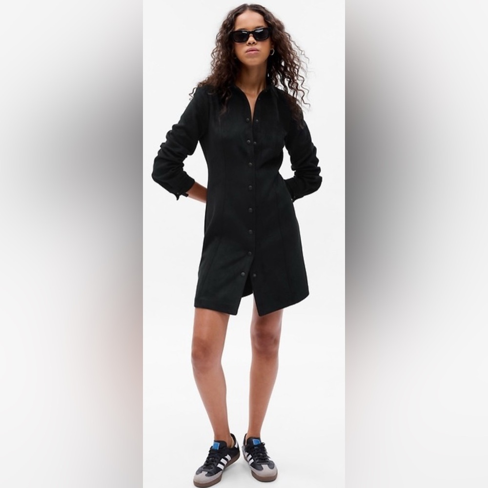 NWT Gap Faux Suede Mini Dress